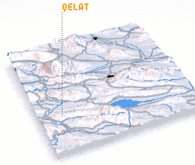 3d view of Qelāt