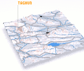 3d view of Ţāghūn