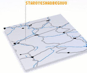 3d view of Staroye Shadbegovo