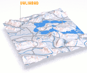 3d view of Valīābād