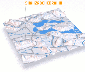 3d view of Shāhzādeh Ebrāhīm