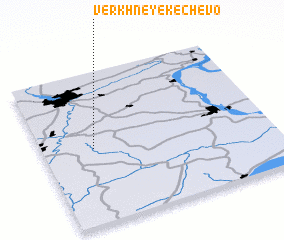 3d view of Verkhneye Kechevo