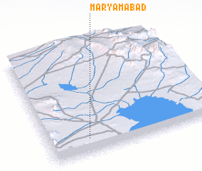 3d view of Maryamābād