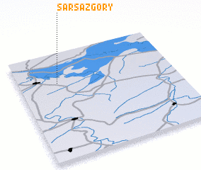 3d view of Sarsaz-Gory