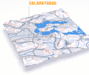 3d view of Salāmatābād