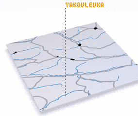 3d view of Yakovlevka