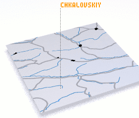 3d view of Chkalovskiy