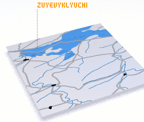 3d view of Zuyevy Klyuchi