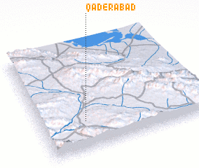 3d view of Qāderābād