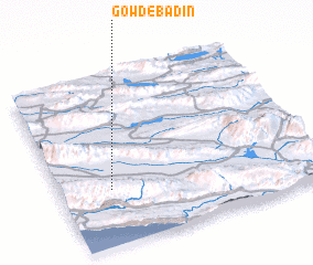 3d view of Gowd-e Badīn