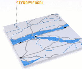 3d view of Stepnyye Ogni