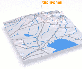 3d view of Shahrābād