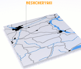 3d view of Meshcheryaki