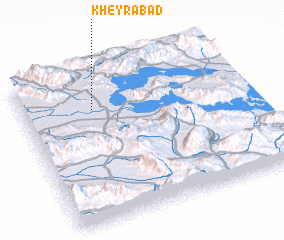 3d view of Kheyrābād