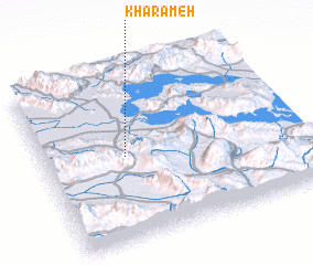 3d view of Kharāmeh