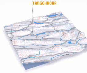 3d view of Tang-e Khowr