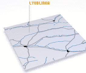 3d view of Lyublinka