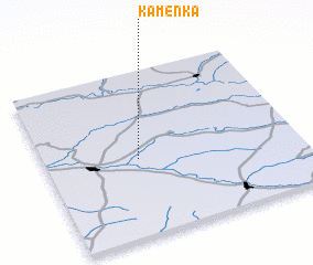 3d view of Kamenka