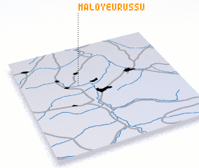 3d view of Maloye Urussu