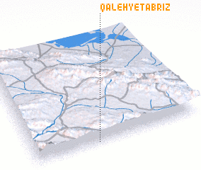 3d view of Qal‘eh-ye Tabrīz