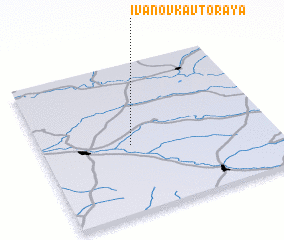 3d view of Ivanovka Vtoraya