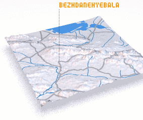 3d view of Bezhdāneh-ye Bālā