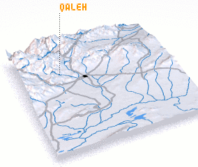 3d view of Qal‘eh