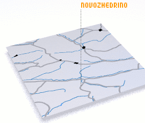 3d view of Novozhedrino