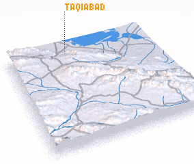 3d view of Taqīābād