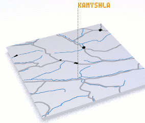 3d view of Kamyshla