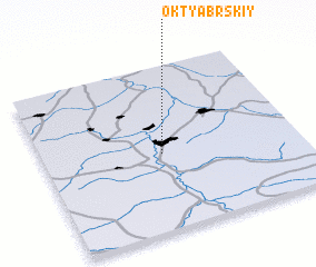 3d view of Oktyabr\