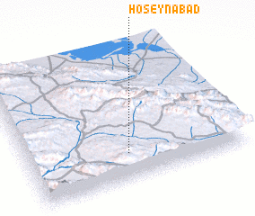 3d view of Ḩoseynābād