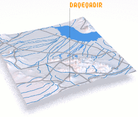 3d view of Daq-e Qadīr