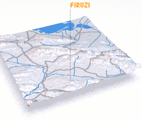 3d view of Fīrūzī