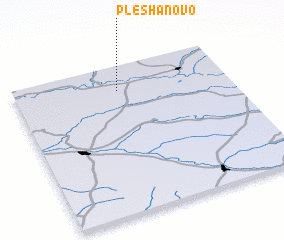 3d view of Pleshanovo