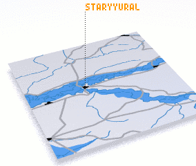 3d view of Staryy Ural