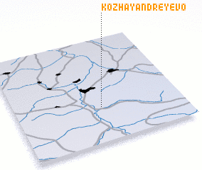 3d view of Kozhay-Andreyevo