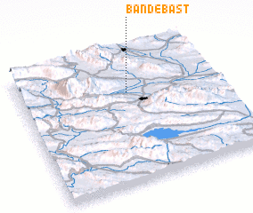 3d view of Band-e Bast