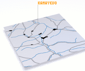 3d view of Kamayevo