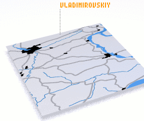 3d view of Vladimirovskiy