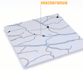 3d view of Krasnaya Niva