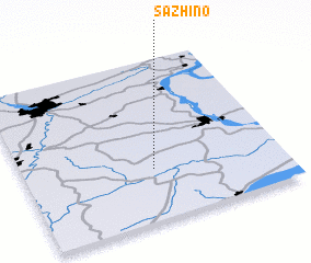 3d view of Sazhino