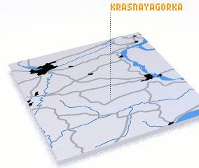 3d view of Krasnaya Gorka