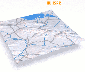 3d view of Kūh Sar