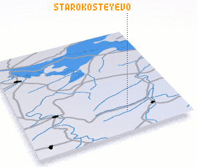 3d view of Starokosteyevo