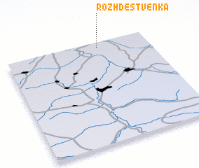 3d view of Rozhdestvenka