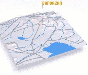 3d view of Bandāzān