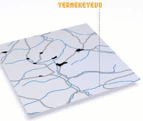 3d view of Yermekeyevo