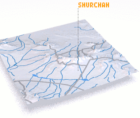 3d view of Shūr Chāh