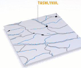 3d view of Tashly-Kul\